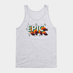 EPIC - Epic win / Epic Fail (Epic Vintage Retro) Tank Top