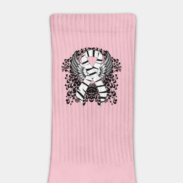 Zebra Awareness Ribbon with Wings by HolidayBug