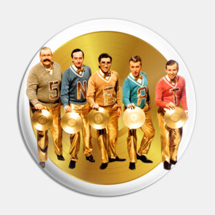 5 Neat Guys - SCTV Pin