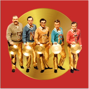 5 Neat Guys - SCTV Posters and Art