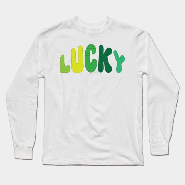 Lucky Long Sleeve T-Shirt by Laura Contarino
