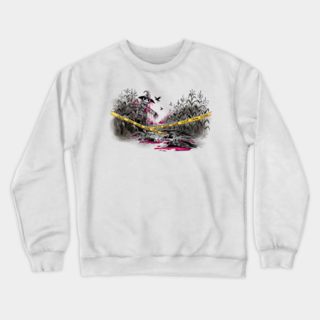Murder of Crows Illustration Crewneck Sweatshirt by H. R. Sinclair