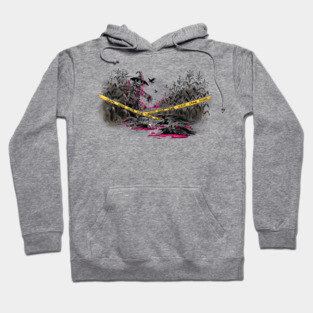 Murder of Crows Illustration Hoodie