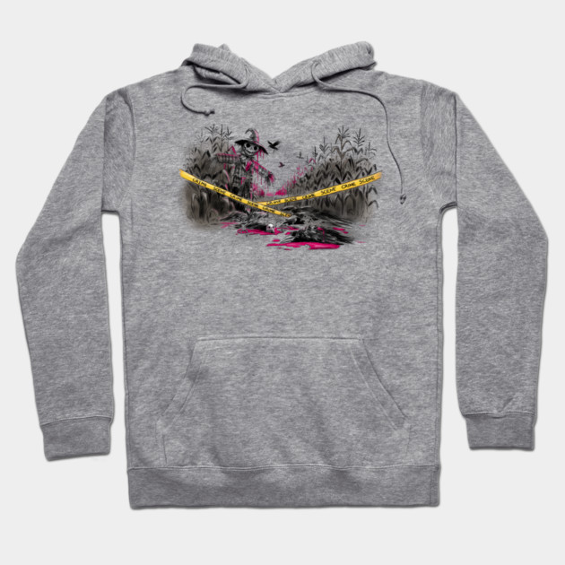 Murder of Crows Illustration Hoodie by H. R. Sinclair