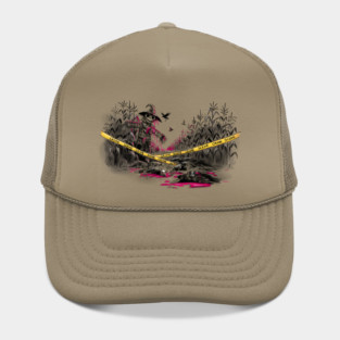 Murder of Crows Illustration Hat