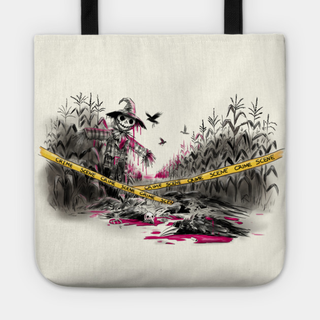 Murder of Crows Illustration Tote by H. R. Sinclair