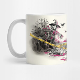 Murder of Crows Illustration Mug