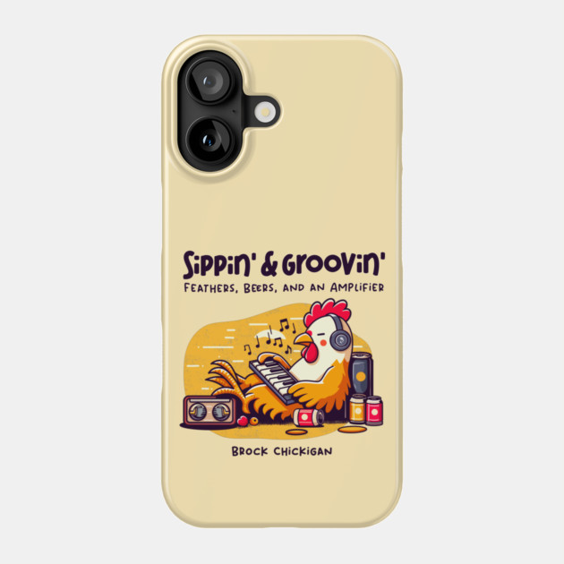 SIPPIN' & GROOVIN' Phone Case by Fabrik