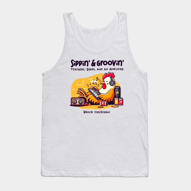 SIPPIN' & GROOVIN' Tank Top by Fabrik