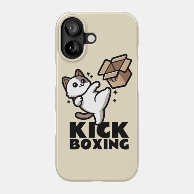 Kickboxing Cat Phone Case by Kevin's Store 2