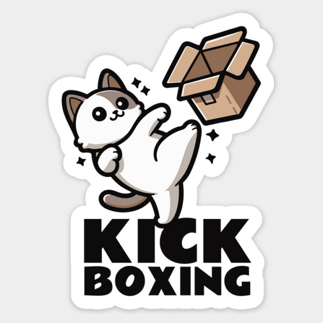 Kickboxing Cat Magnet by Kevin's Store 2