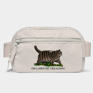 Oh Lawd He Treading Tabby Cat Bag