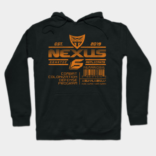 Nexus 6 Worn Replicants Hoodie