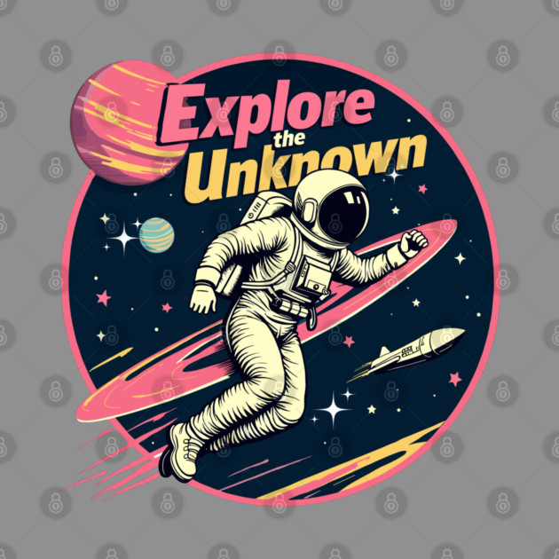 Retro Space Explorer by JessArty
