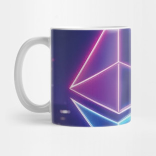 Ethereum Synthwave Landscape Mug
