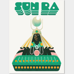 SUN RA --- Original Retro Design Posters and Art