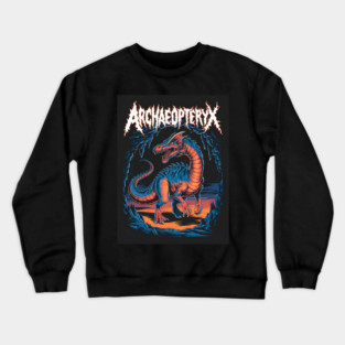 Archaeopteryx Dinosaurs Crewneck Sweatshirt