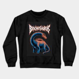 Brachiosaurus Dinosaurs Crewneck Sweatshirt