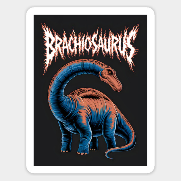 Brachiosaurus Dinosaurs Magnet by animegirlnft