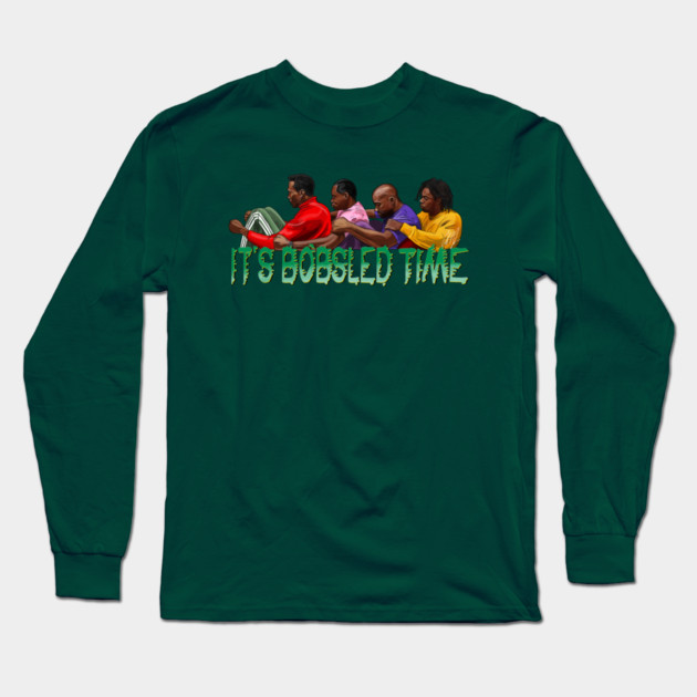 Cool Runnings: It's Bobsled Time Long Sleeve T-Shirt by 51Deesigns