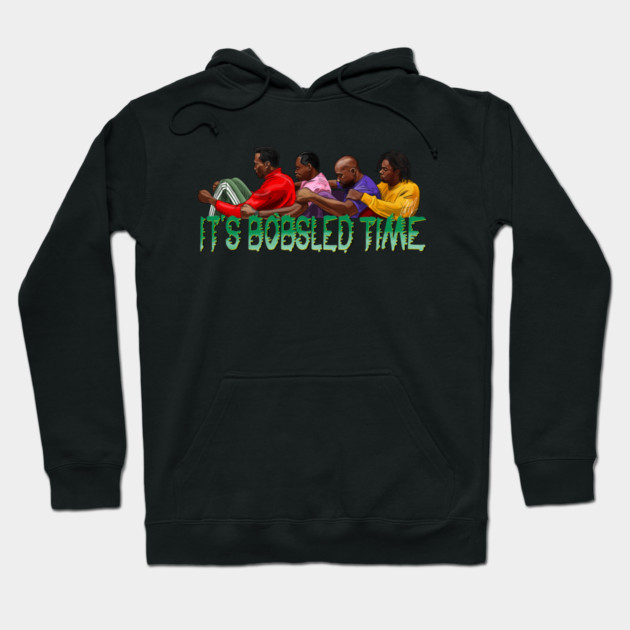 Cool Runnings: It's Bobsled Time Hoodie by 51Deesigns