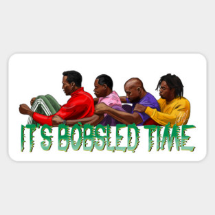 Cool Runnings: It's Bobsled Time Magnet