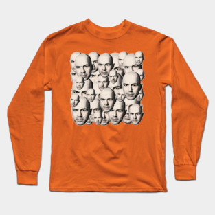 Joe Rogan Collage Long Sleeve T-Shirt