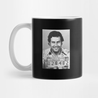 Famous Pablo Escobar Mughsot Mug