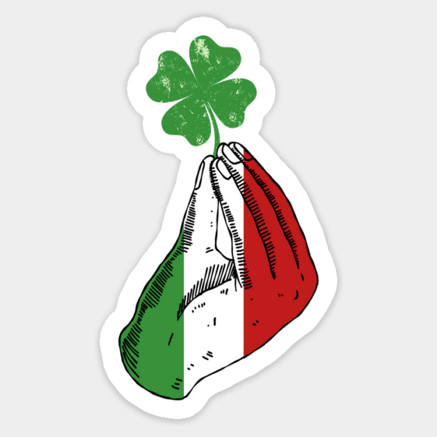 Pinched Clover Sticker by The WYLD Tribe