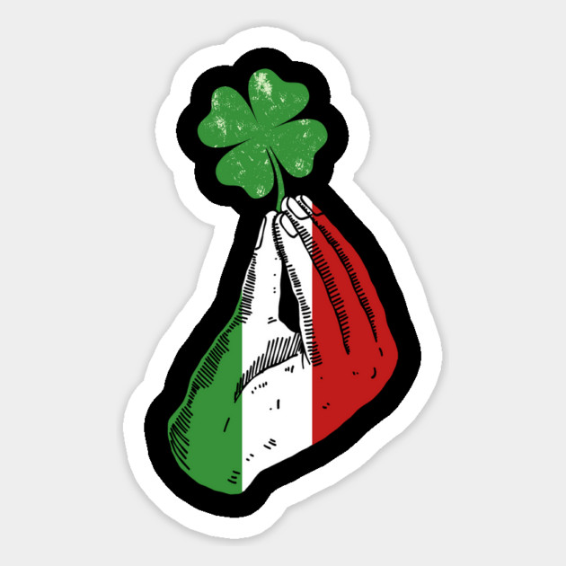 Pinched Clover Magnet by The WYLD Tribe