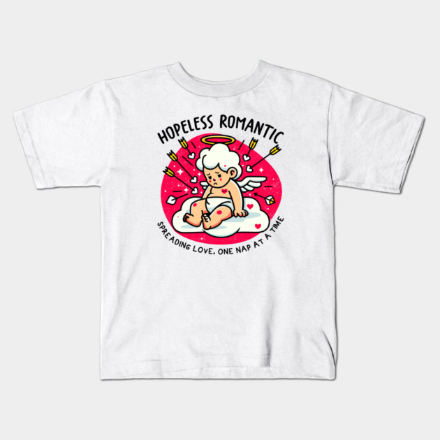 HOPELESS ROMANTIC Kids T-Shirt by Fabrik