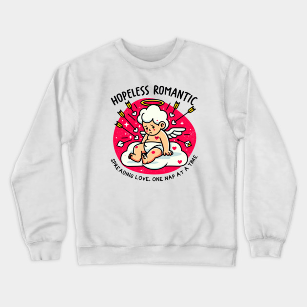 HOPELESS ROMANTIC Crewneck Sweatshirt by Fabrik