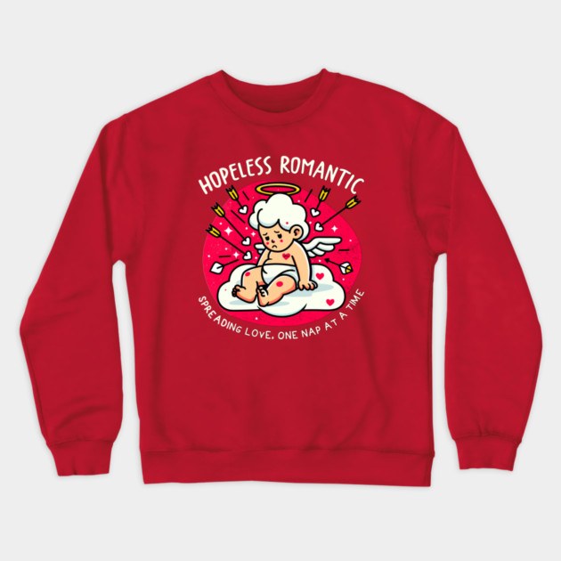 HOPELESS ROMANTIC Crewneck Sweatshirt by Fabrik