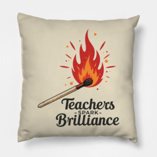 Teachers Spark Brilliance Pillow