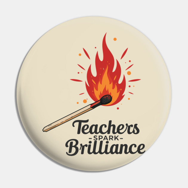 Teachers Spark Brilliance Pin by enrynz
