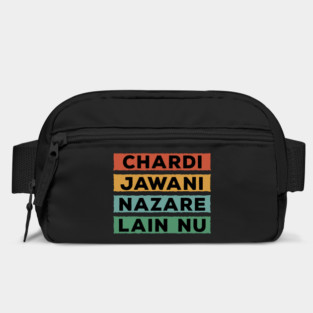 CHARDI JAWANI NAZARE LAIN NU - PUNJABI PHRASE Bag