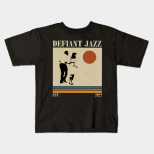Retro Defiant Jazz, Severance Tv Series, Vintage Kids T-Shirt