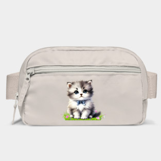 Adorable Fluffy Kitten Bag