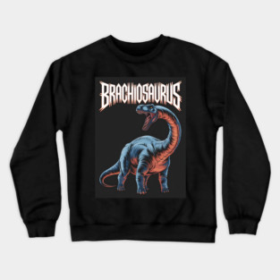 Brachiosaurus Dinosaur Crewneck Sweatshirt