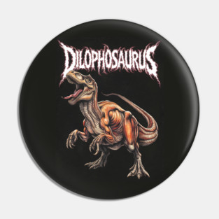 Dilophosaurus Dinosaur Pin