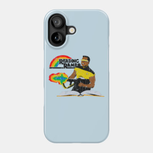 Vintage - Reading Rambo Phone Case