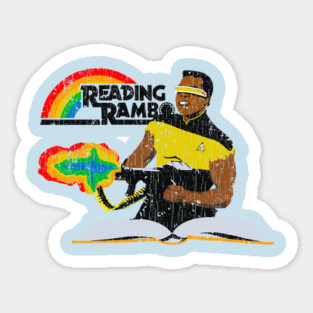 Vintage - Reading Rambo Sticker