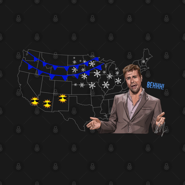 SNL: Weatherman Brad Pitt by 51Deesigns
