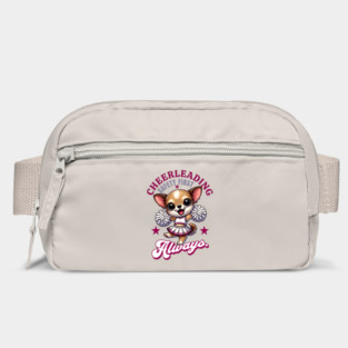 Cheerleading Safety First - Always Promote Safe Stunting Chihuahua Bag