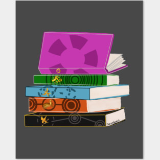 Hunger Games - books covers variants T-Shirt Posters and Art