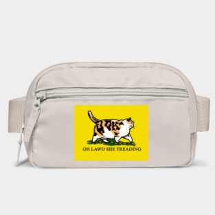 Oh Lawd She Treading Calico Colorblock Bag