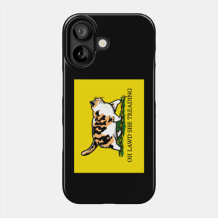 Oh Lawd She Treading Calico Colorblock Phone Case