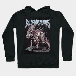 Dilophosaurus Dinosaur Hoodie