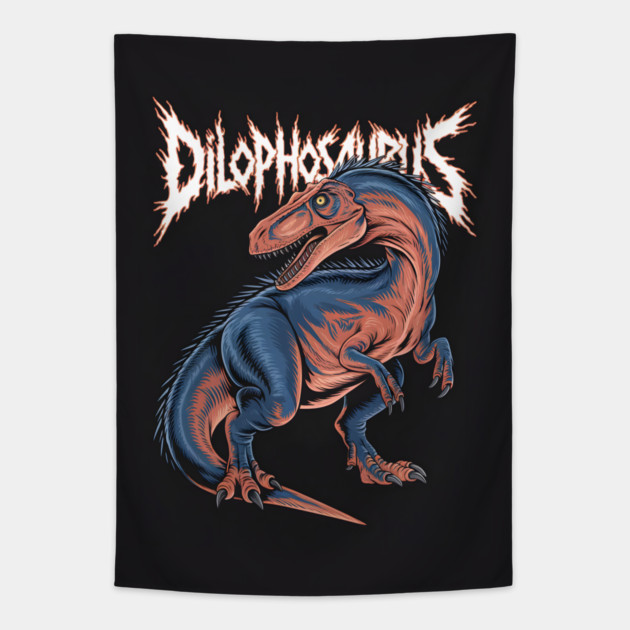 Dilophosaurus Tapestry by animegirlnft