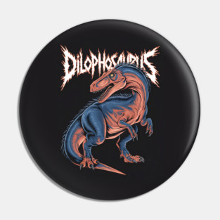 Dilophosaurus Pin